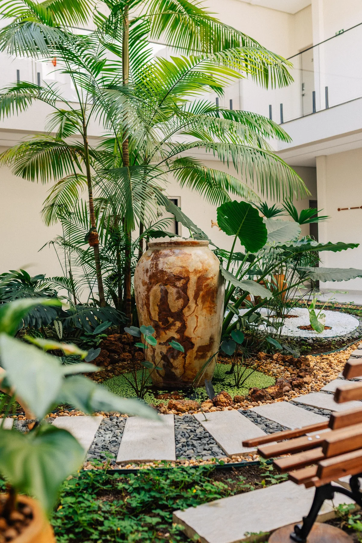 Jardim interno