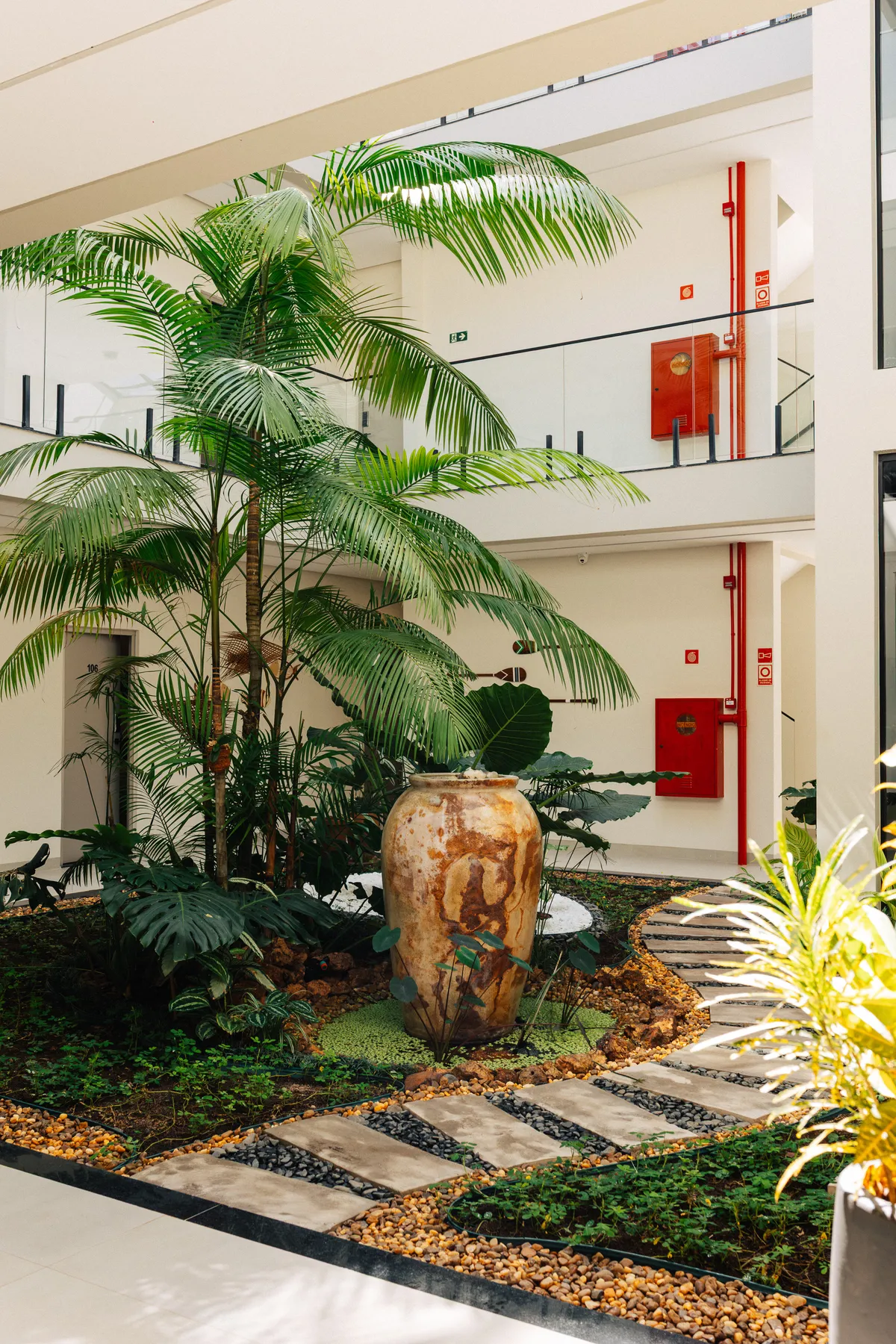 Jardim interno